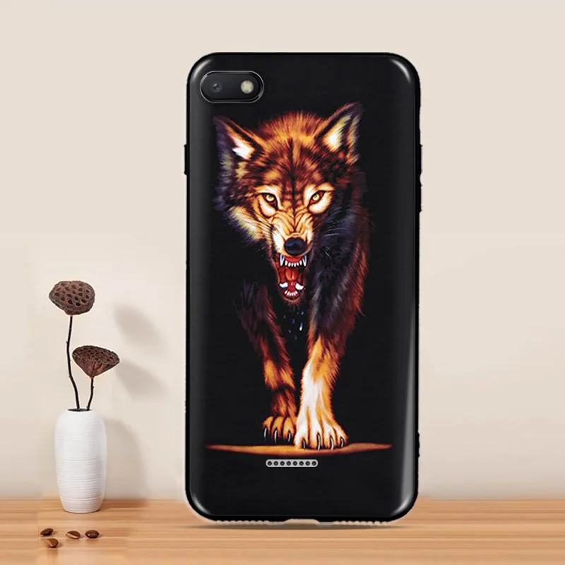 Чехол для Xiaomi Redmi 6 6A мягкий чехол из ТПУ с мультипликационным принтом телефона Pro