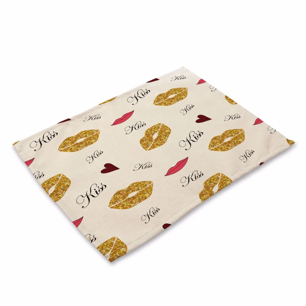 Коврик для стола с рисунком ананаса кошки|table mat|kitchen table matsdecorative mats |