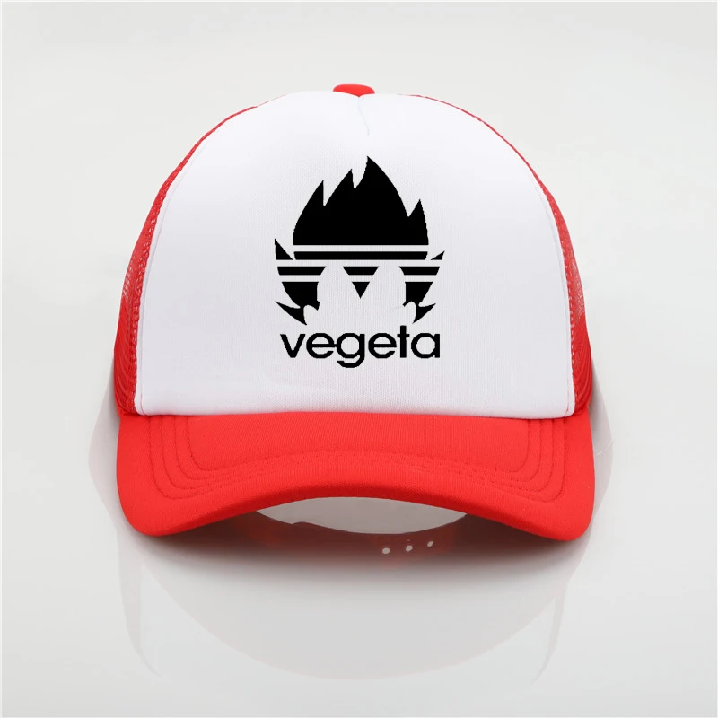 Модная шапка с принтом Вегета сеткой бейсбольная кепка для мужчин и женщин