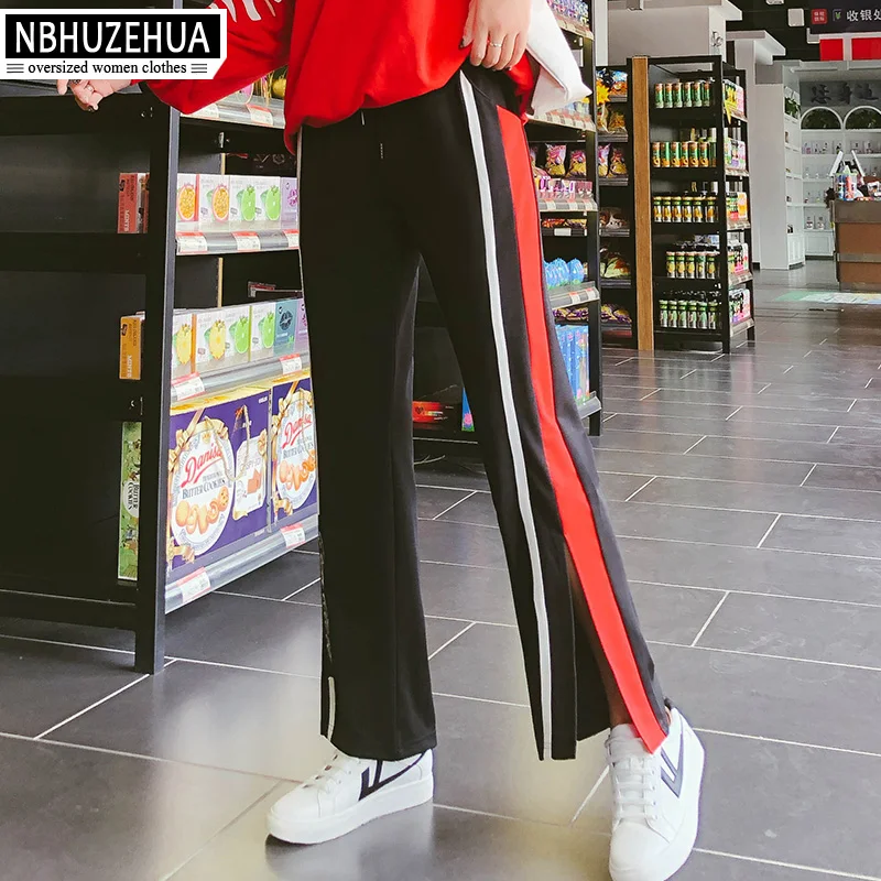 Женские спортивные штаны с вышитыми буквами NBHUZEHUA F45 повседневные брюки высокой