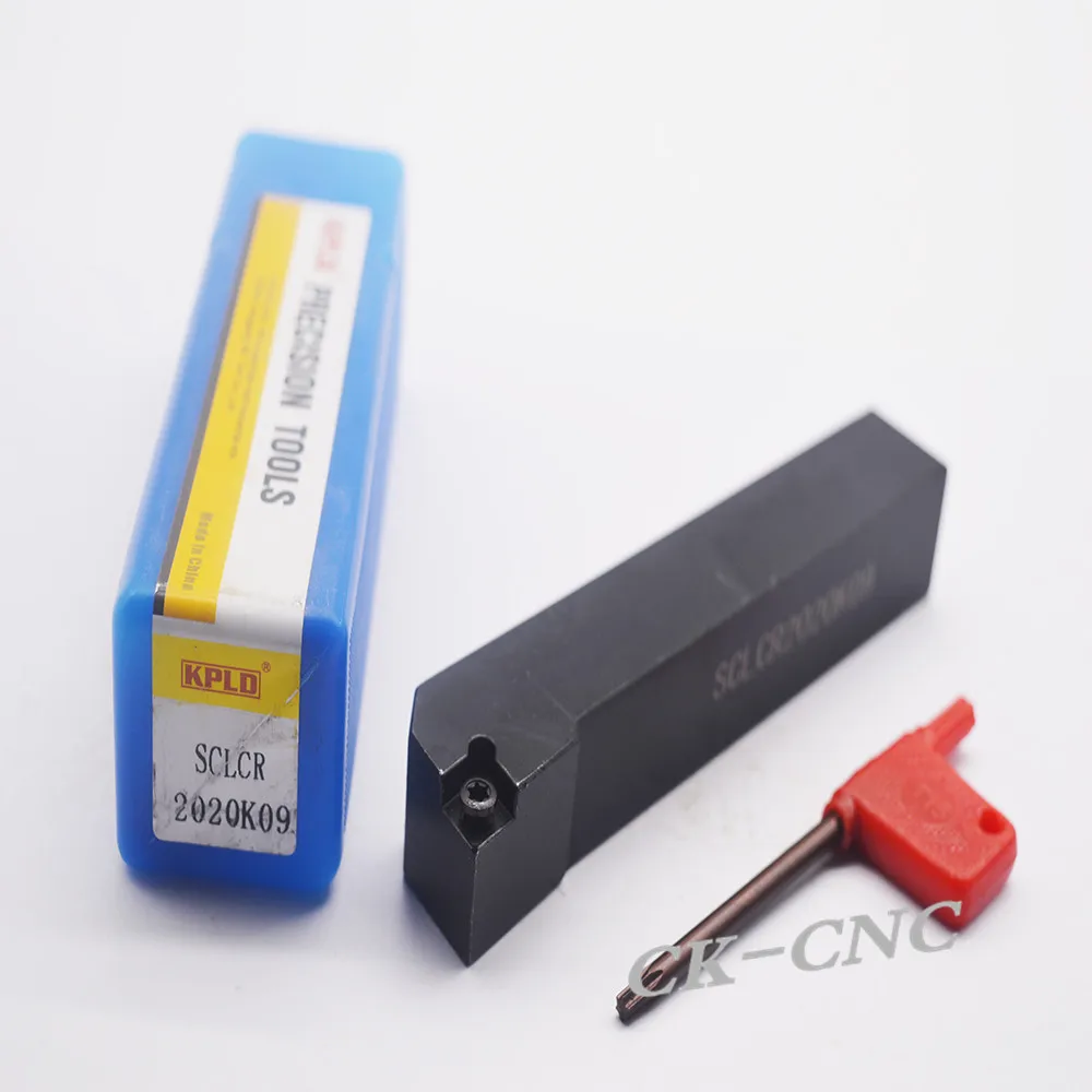 

SCLCR2020K09 20*20*125mm 80degreeCNC Lathe External Cutting Tool Right Holder For CC**09T3 inserts