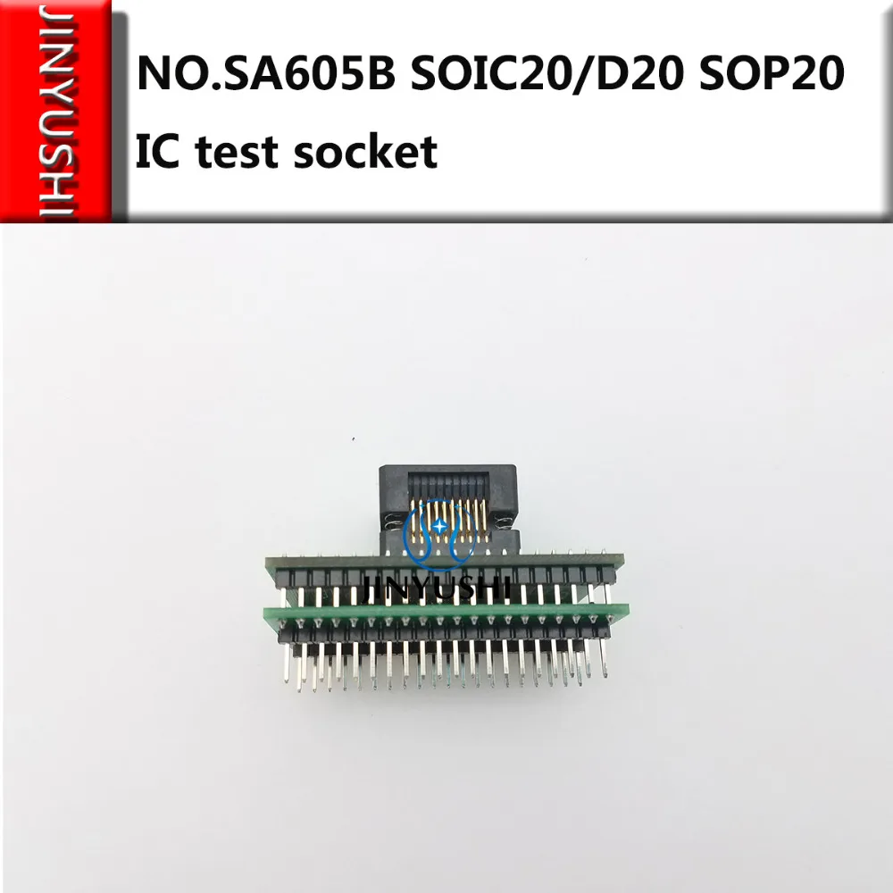 Opentop № SA605B SOIC20/D20 SOP20 ENPLAS IC Сжигание сиденья Адаптер тестирование разъем стенда
