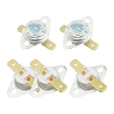 

5 x NC Ceramic Temperature Switch Thermostat 200 Degree Celsius KSD301