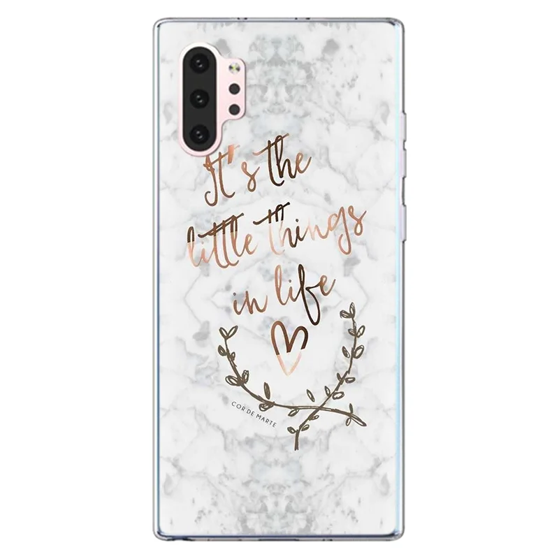 Чехол с мраморными цветами для samsung Galaxy Note 10 Pro, чехол для samsung Galaxy A50 A70 A20e A30 A40, прозрачный чехол с геометрическим рисунком ананаса