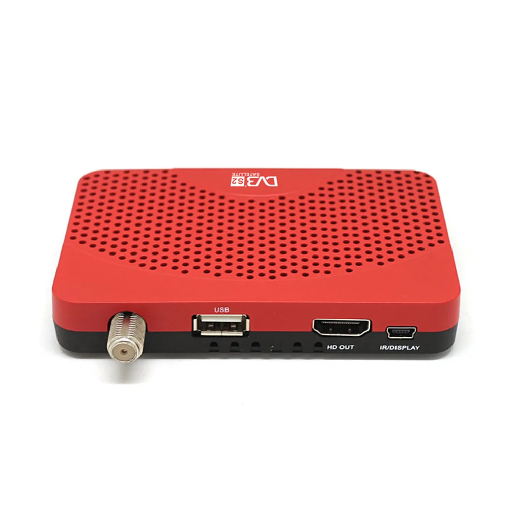 DVB S2 мини поддержка ТВ-коробок Biss ключ Youtube IP tv Интернет IKS FULL HD цифровое