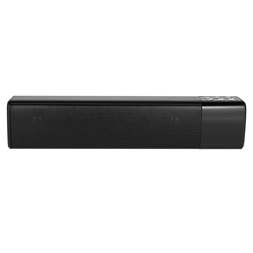 BesMoonsee Колонка 10 Вт HIFI дисплей светодиодный беспроводной бас-Колонка Bluetooth TFFM AUX