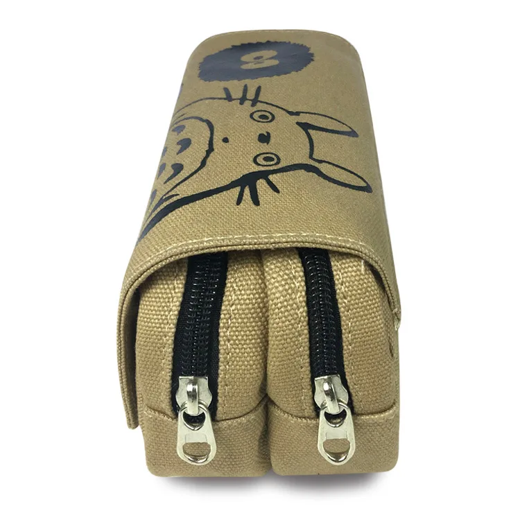 Аниме Мой сосед Тоторо большой емкости косметический чехол s холст двойная