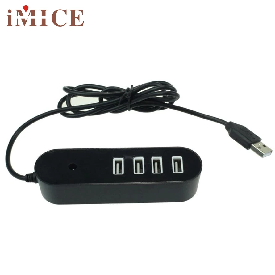 4 порта мини высокоскоростной USB 2 0 концентратор адаптер питания для ноутбука ПК