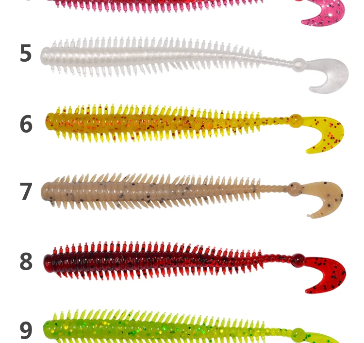 10 шт./лот, Afishlure, морские черви, Maggot, приманка, 90 мм, 1,6 г, мягкий дождевой червь, рыболовные приманки, Мягкая приманка, Реалистичная, земляной червь, Морская рыбалка