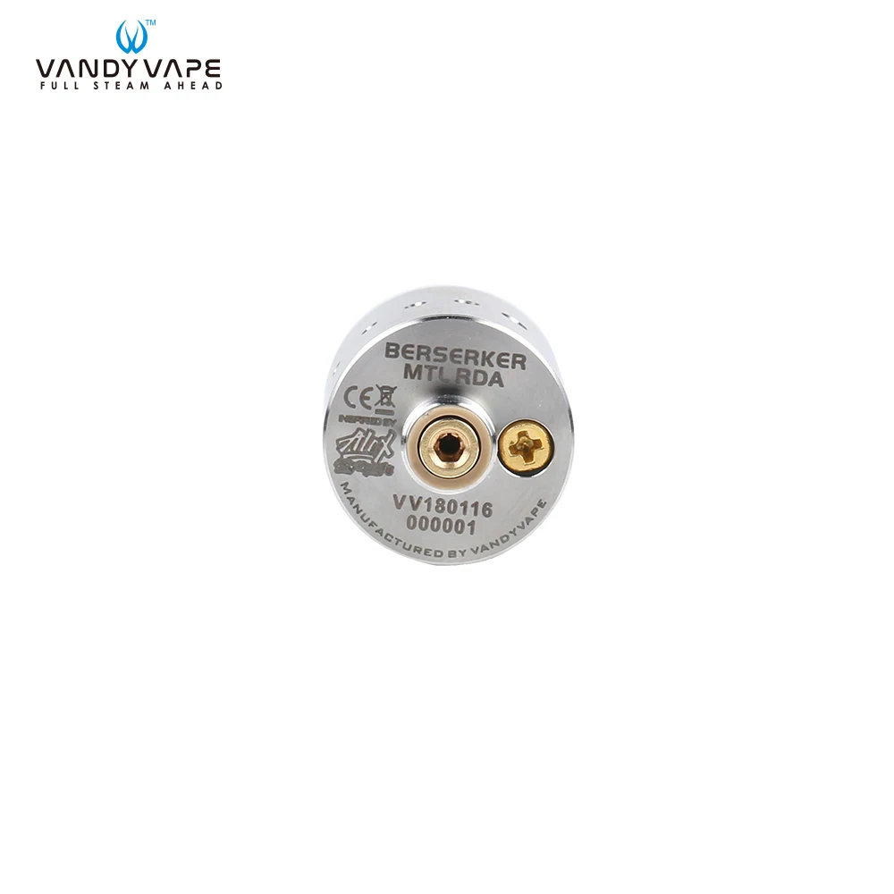 Оригинальный Vandy Vape Berserker MTL RDA распылитель для электронной сигареты резервуар