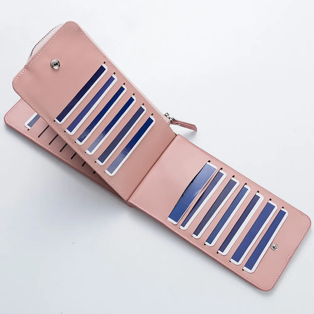 Бумажник Для женщин Женская Мода конфеты Цвета Сумки из натуральной кожи длинный