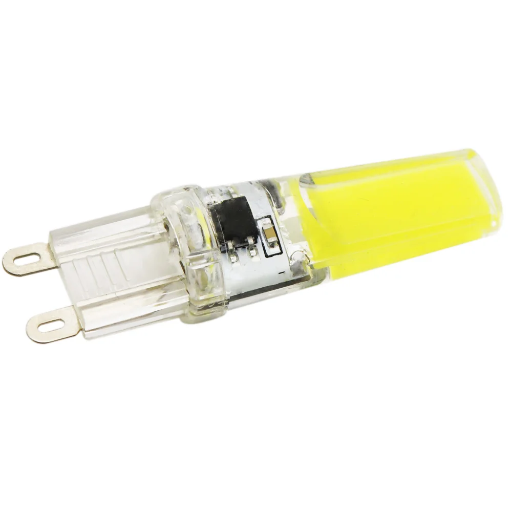 1 шт. LED 220 В 6 Вт 9 COB SMD светодиодное Освещение g4 G9 Лампа AC замена галогенная лампа