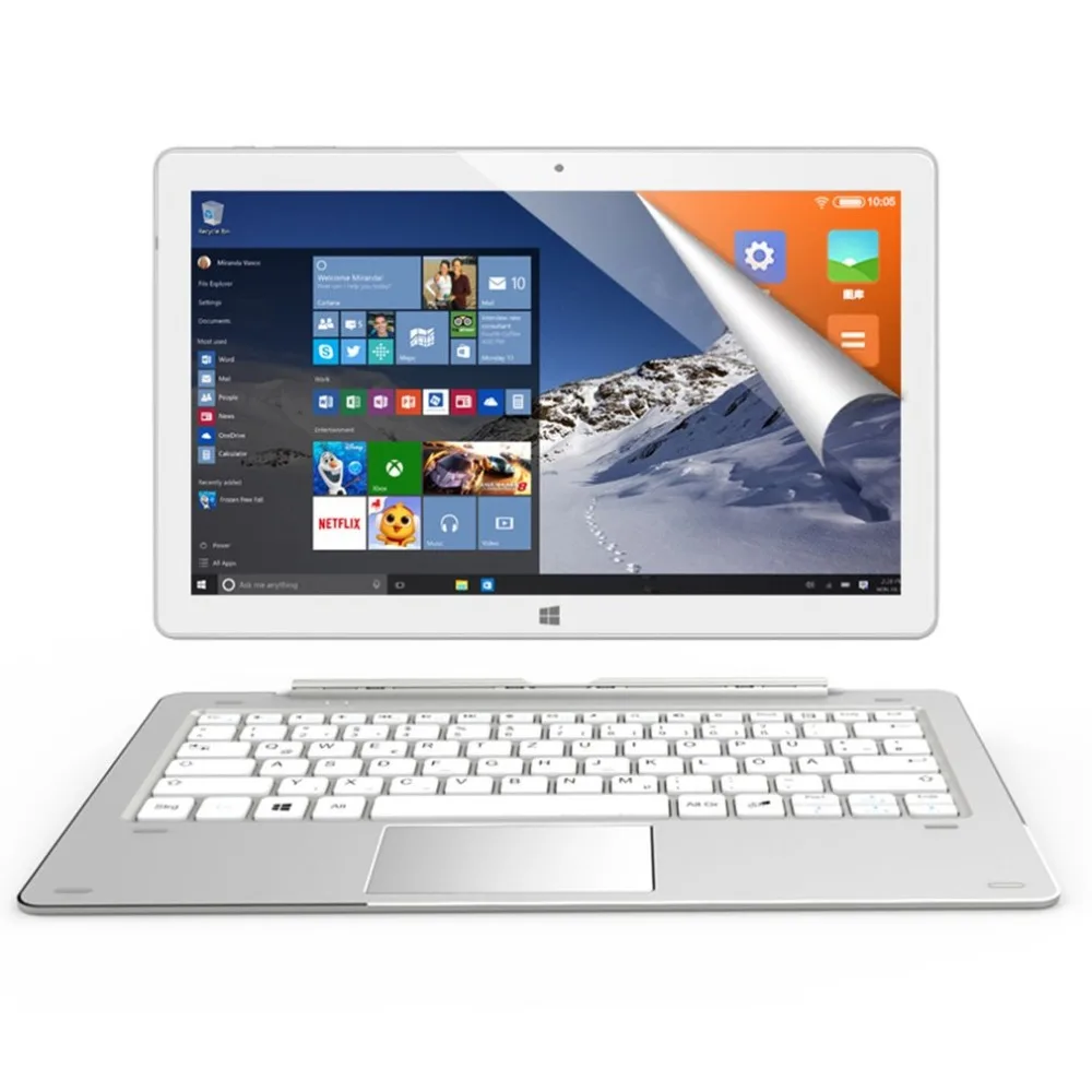 ALLDOCUBE планшеты ПК 10,1 дюймов 1920*1200 4G/64G Windows10+ Android5.1 Двойная Загрузка планшеты ips Четырехъядерный 4 Гб ram 64 Гб Rom планшет