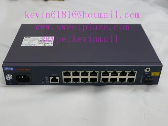 ZXA10 F804/16FE-G ZTE 16 портов Ethernet GPON ONU FTTO или FTTB оптический переключатель. FiberCore |