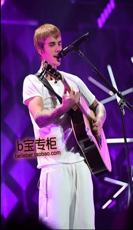 Новинка 2017 Мужская одежда Джастин Бибер Мода хип хоп повседневные брюки с