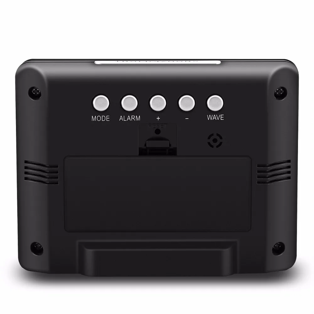 Excelvan цифровой радио управление будильник термометр гигрометр метр температура