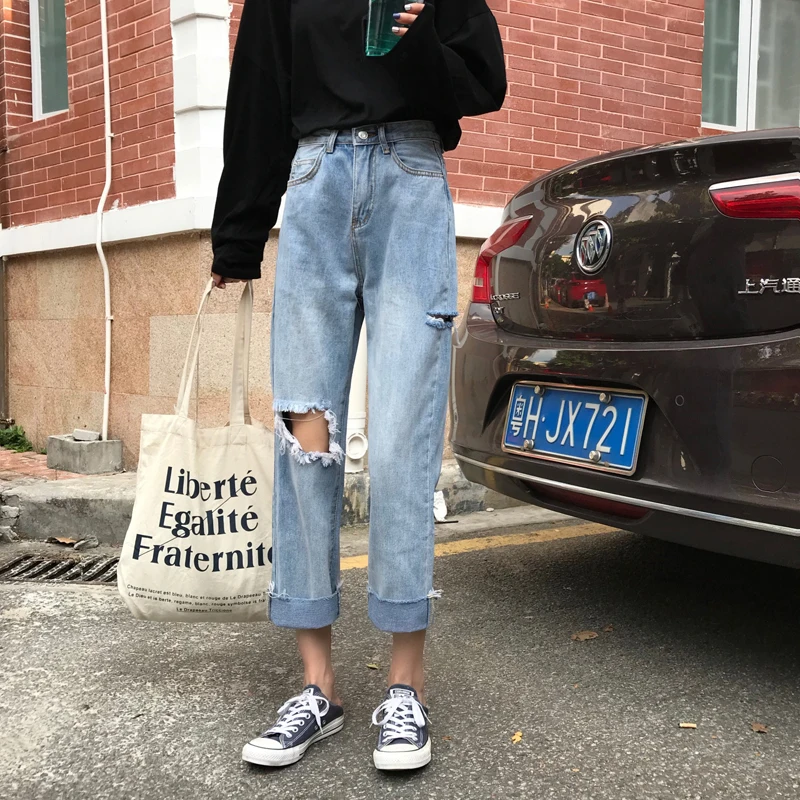 Mihoshop Ulzzang Корейская женская модная одежда летняя Новинка панк Харадзюку Высокая