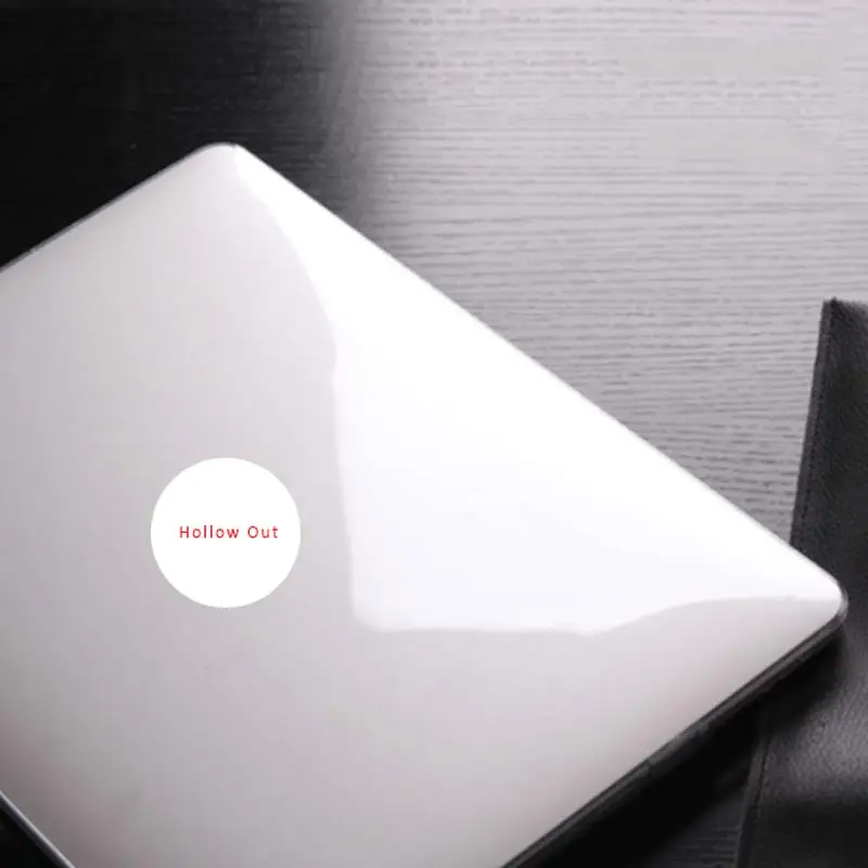 OUSHINE Transparent Laptop Case For MacBook 12 inch Simple Notebook Cover Air Pro 13.3 inch/11.6inch Protective | Компьютеры и офис