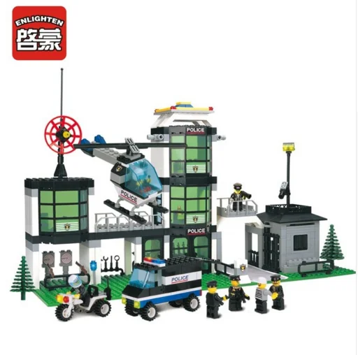 Enlighten модели Здание игрушка Совместимость с LEGO Лего Legos Конструктор E110 466 блок