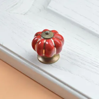 10 шт. 40 мм керамическая ручка для шкафа Мебельная ручки ящиков комода двери винт