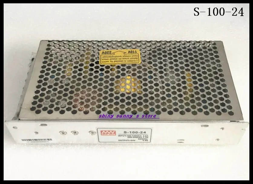 

1Pcs S-100-24 100W 24V 4.5A AC to DC Converter Single Output Switching Power Supply Brand New