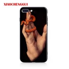 Мягкий Силиконовый ТПУ чехол для телефона с рисунком змеиной руки, культуры, искусства, чехол для IPhone 13 5 SE 6 6s 7 8 Plus X XS XR 11 12 PRO MAX