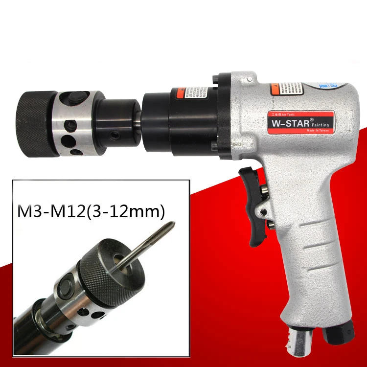 PM-800 Handheld Pneumatic Gun Type Tapping Machine M3-M12 Tools | Инструменты