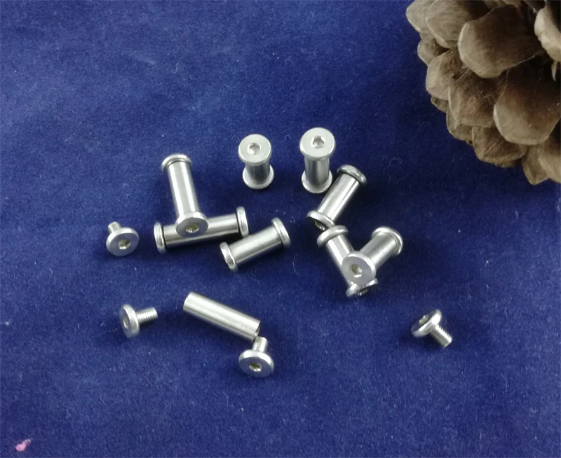 6pcs/lot 0.53&quot (13.5mm) * 5mm Stainless steel Knife Handle Screw Suitable for hole | Дом и сад