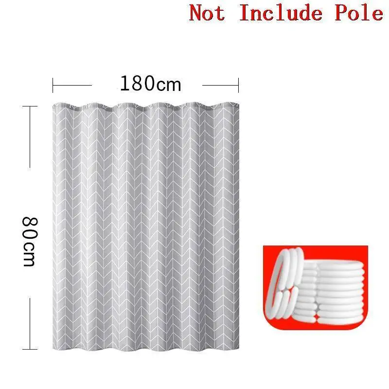Number 2 Badezimmer Gordijn наборы с Tenda Doccia Rideaux душ Ducha Cortina Banheiro Rideau De Douche Douchegordijn занавески для ванной комнаты - Цвет: Number 2