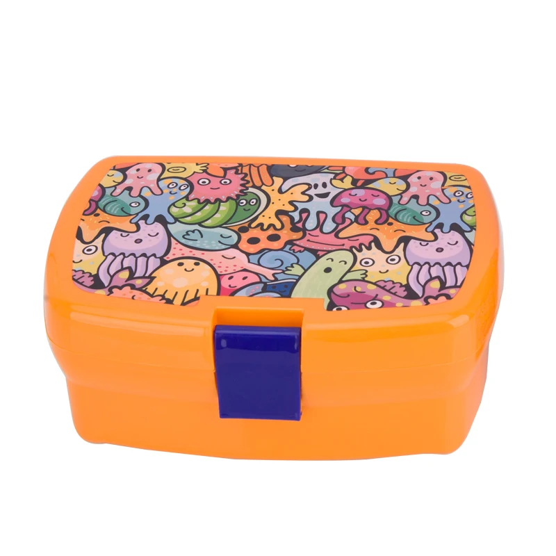 Sisi &amp Tom Ланч-бокс для мальчиков/девочек двухслойные экологически чистые