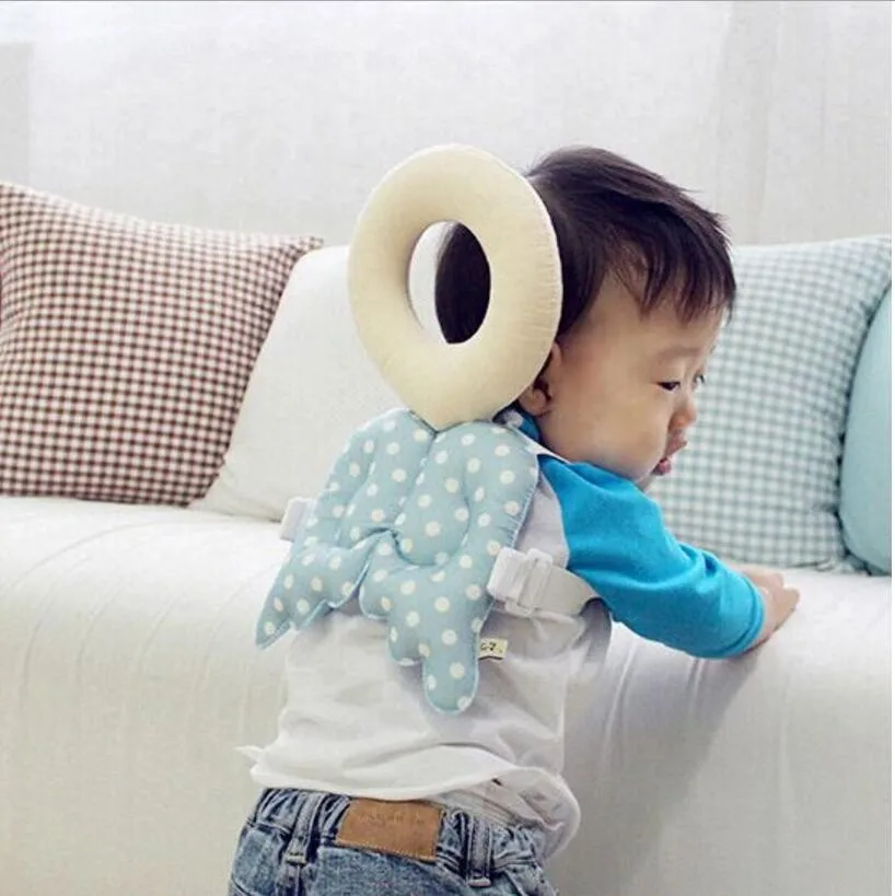 Baby Head Protection Pad Toddler Headrest Pillow Neck Cute Wings Nursing Drop Resistance Cushion Guards | Мать и ребенок