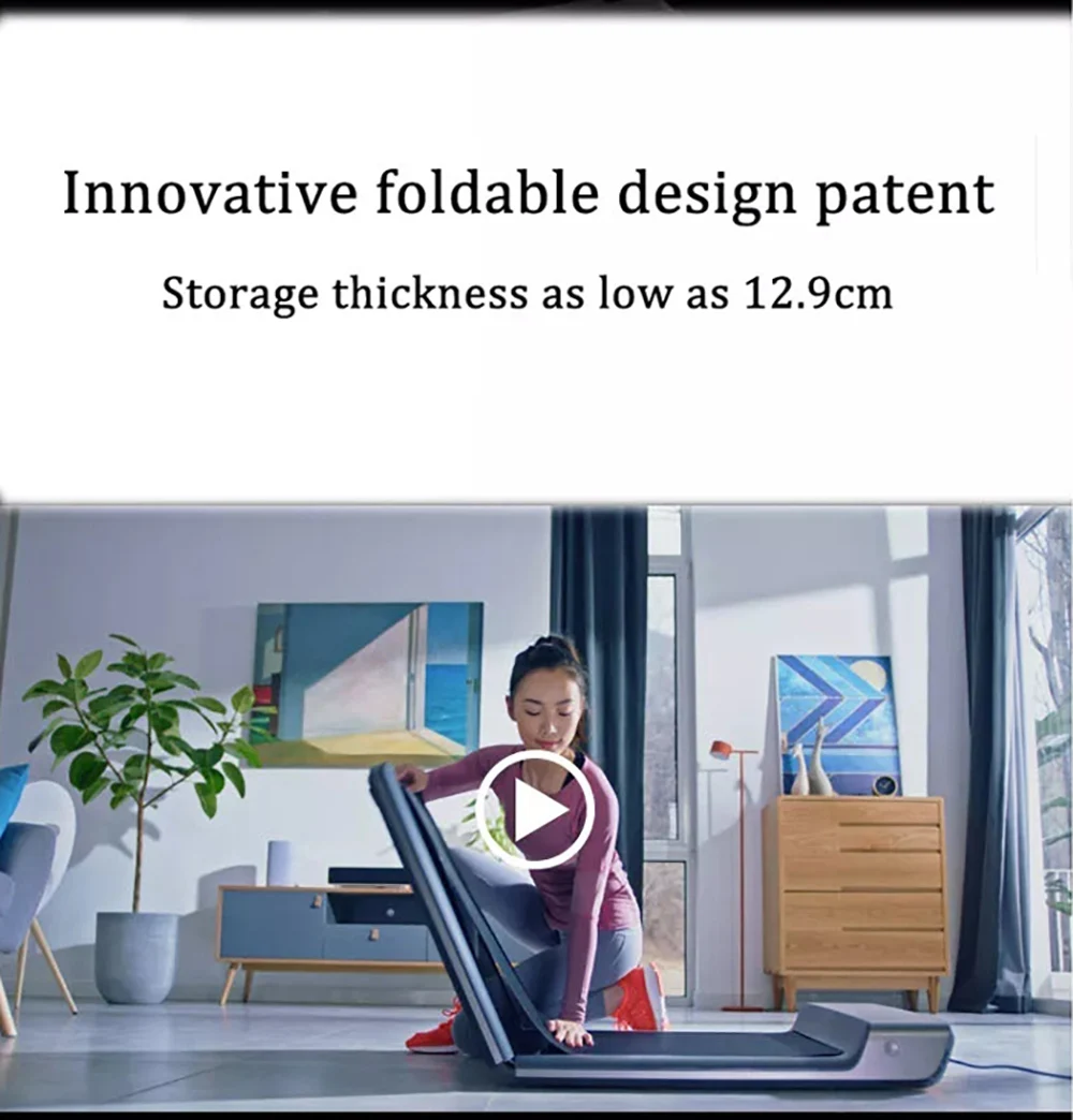 Xiaomi Mijia WalkingPad мини складной шумоподавление безопасность бытовой бег машина Смарт приложение Спорт Тренажерный зал Фитнес оборудование