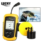 Эхолот Lucky для лодки, рыболовный эхолот, аксессуары для подледной рыбалки, эхолот с кабелем, эхолот, Датчик Эхолота