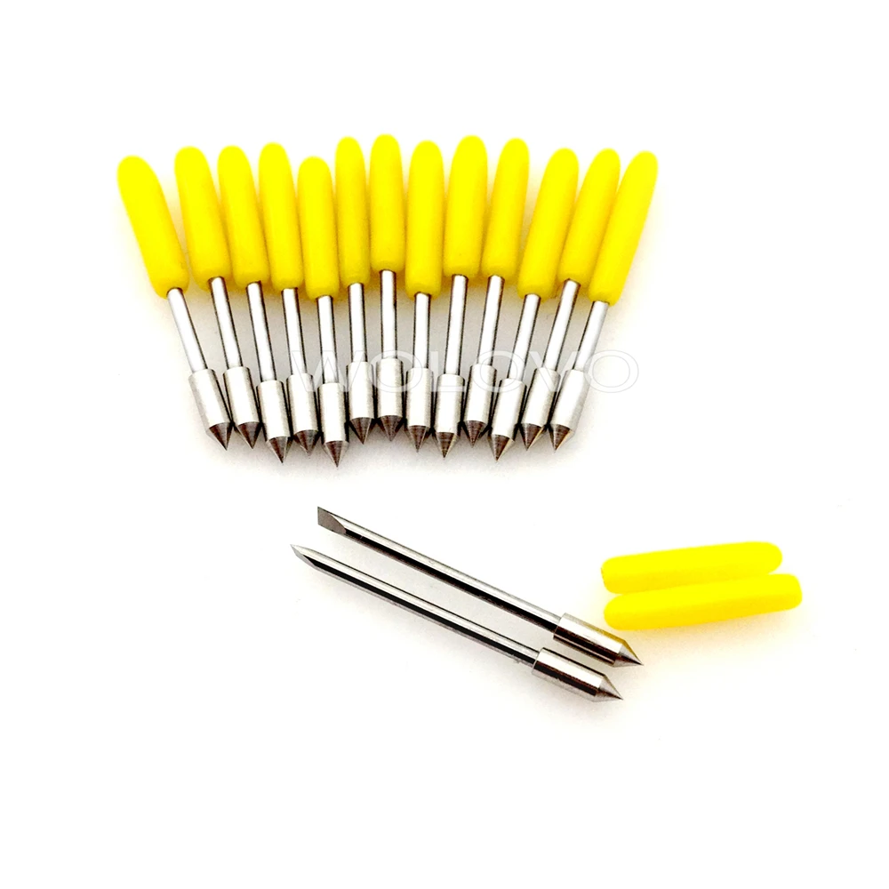 30 градусов CB09 Graphtec виниловое лезвие плоттера 15 шт. (с пружиной)