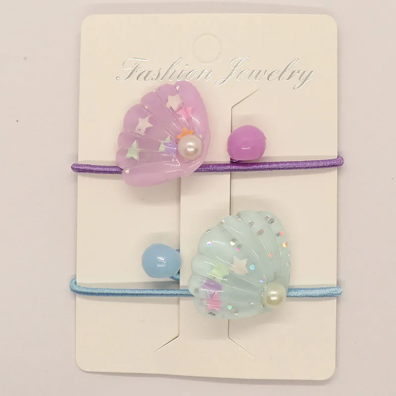 Детская резинка для волос с жемчужинами 2 шт. эластичная лента принцессы детский