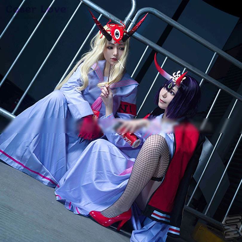 Fate grand order Shuten douji Ibaraki Douji Doji косплей костюм на Хэллоуин Рождество год