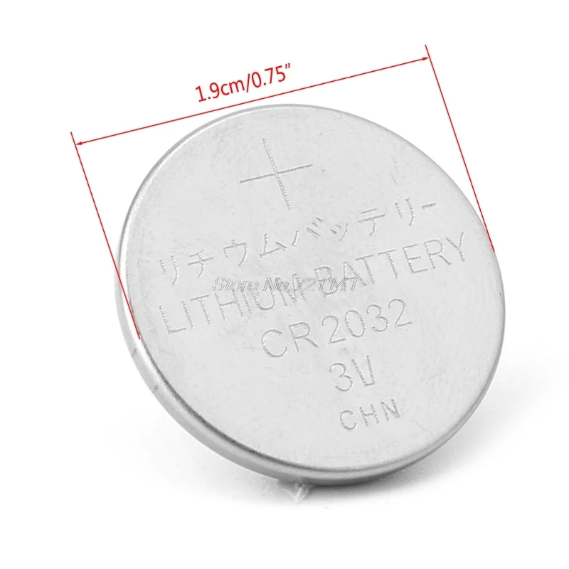 

1Pc CR2032 CR 2032 Button Cell Coin Battery For Digital Scales/Cameras/Calculator Scale /Remote Watch 3V Electronics Stocks