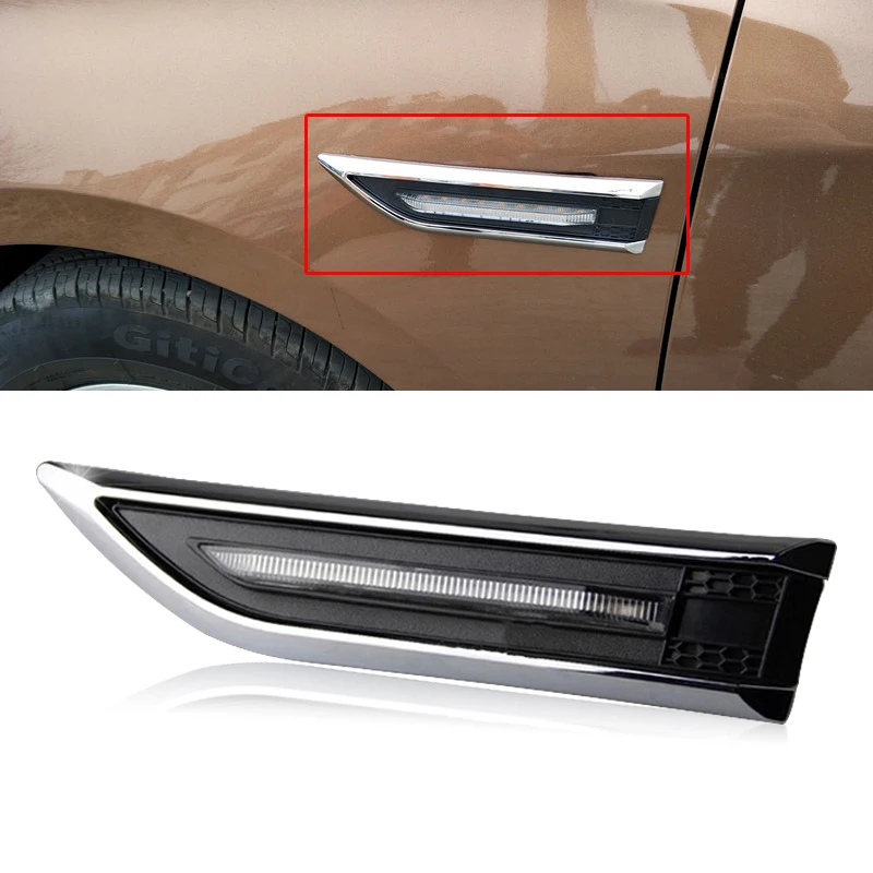 Светодиодная лампа CAPQX 2 шт./лот для Chevrolet Cruze 2009-2015 боковой фонарь двери указатель