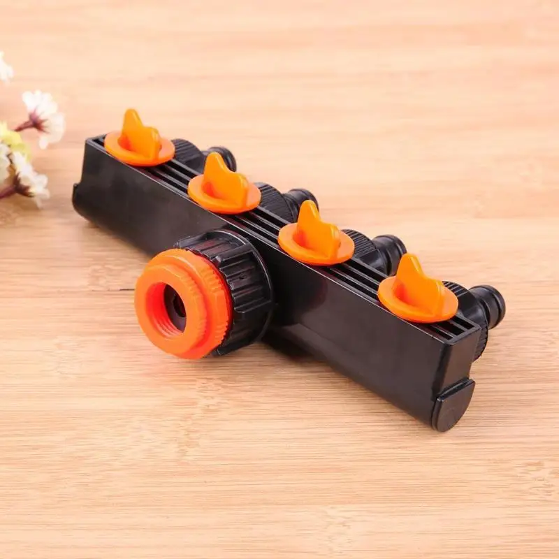 4-ходовой контроллер переключения воды соединитель распределителя садовый шланг