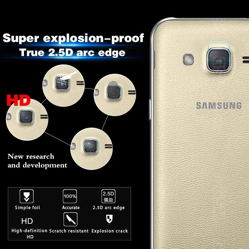 Защитная пленка для задней камеры из закаленного стекла Samsung Galaxy J1 Ace /J2 /J3 Prime/ J5 Prime