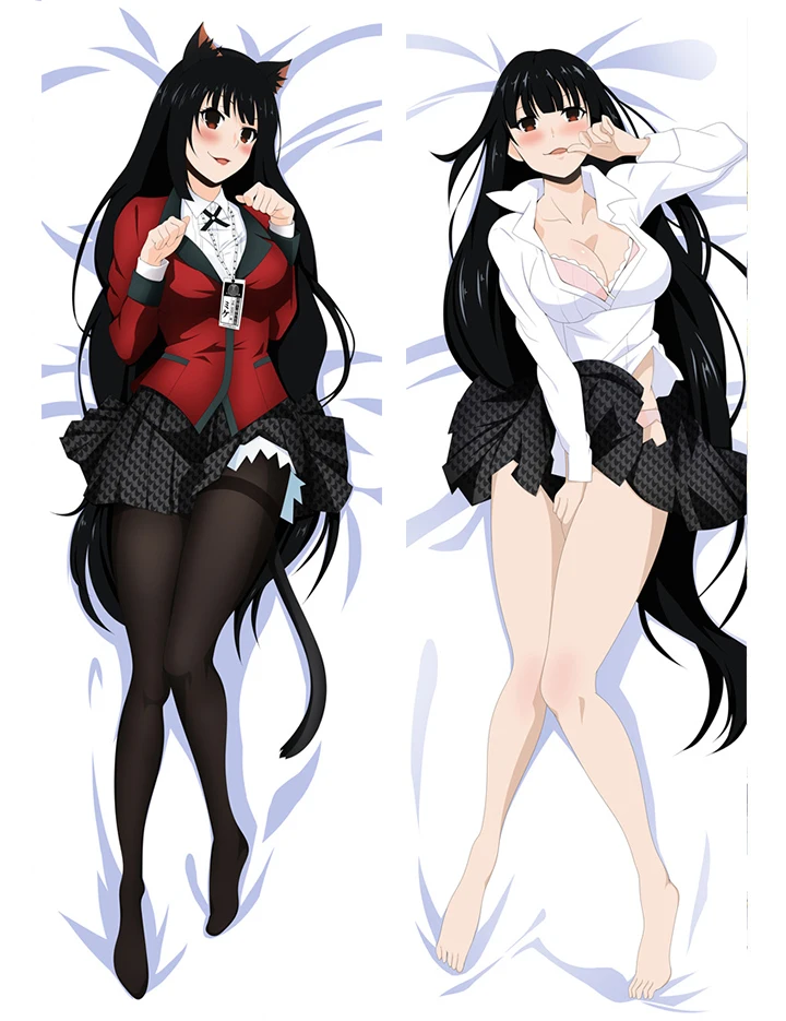 MMF Kakegurui компульсивный гамблер сексуальный jabami yumeko & saotome meari momobami kirari наволочка