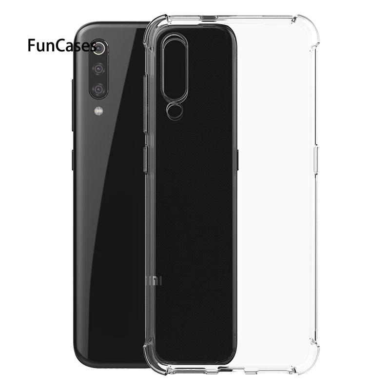 Мягкая прозрачная Обложка из полиуретана для Xiaomi mi 9 Honor 8 Lite Poco F1 Red Note 7 6Pro 5Pro 6 6A 4X