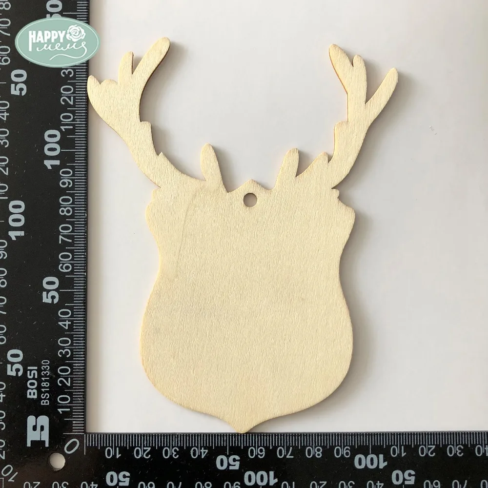 2018 новый стиль 6 шт. деревянная форма Рождество Moose DIY украшения для скрапбукинга