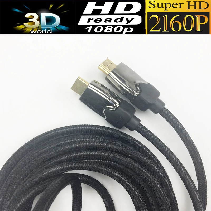 UHD Кабель HDMI 2 0 4 К кабель 5 м 10 1 8 ultahd 2160 P 3D для PS4 pro HDTV синий DVD плеер|hdmi cable 5m|hdmi cable4k