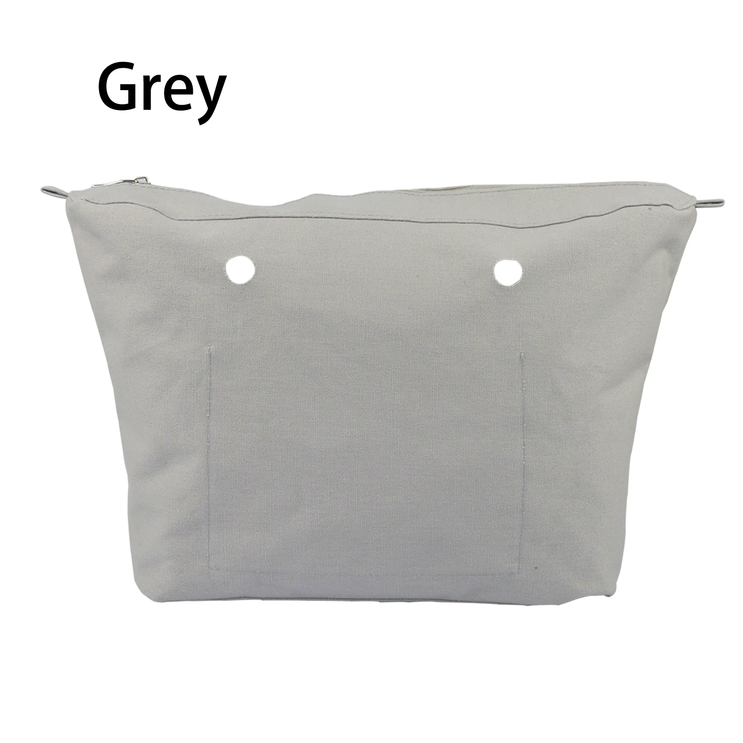 grey huntfun, новинка, водонепроницаемая внутренняя подкладка, вставка, карман на молнии для Obag, городское тело, O сумка, городское тело, женская сумка - Цвет: grey