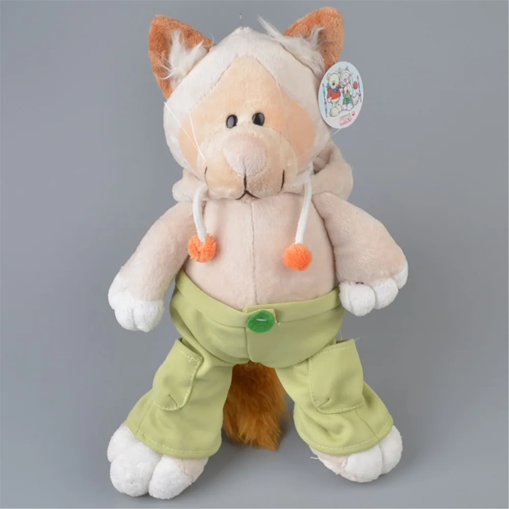 

35cm kawaii Leopard cat Plush Toys Civet cats koala Cute Super Soft Stuffed Animal Dolls Gifts for Kids Friend Free Shipping