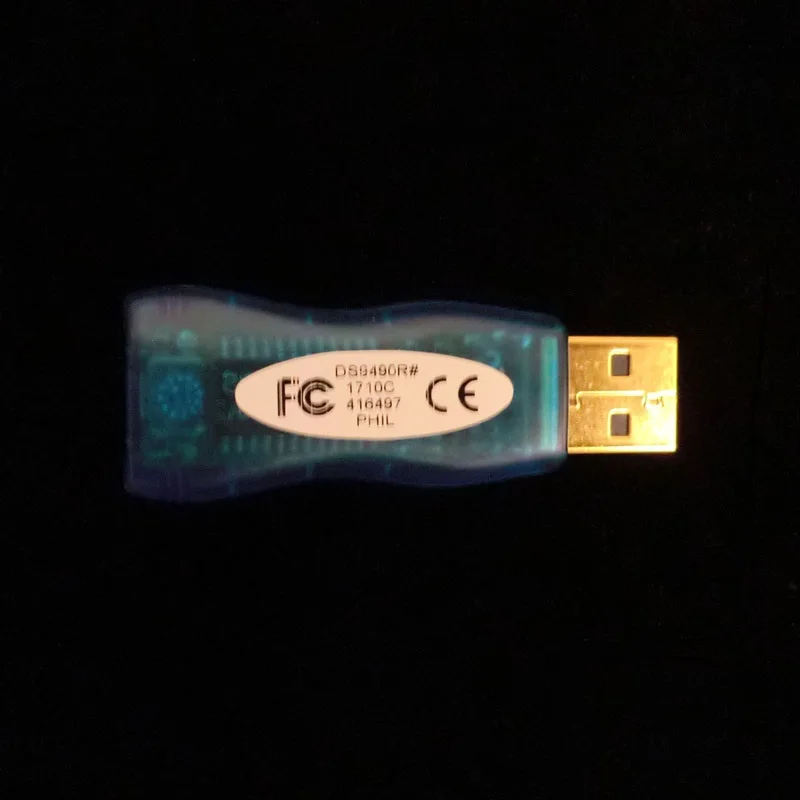 1 шт. x DS9490R # DS9490 интерфейсные модули USB: провод/адаптер iButton RJ11|usb usb|usb 1-wireusb module |