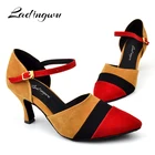 Женские туфли-пуанты для латиноамериканских танцев, 7,58,5 см