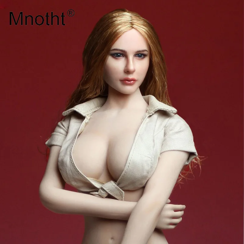 Mnotht SDH004 игрушка 1/6 женская голова для резьбы Avril Lavigne блонд волосы девушек Chloe Moretz 12