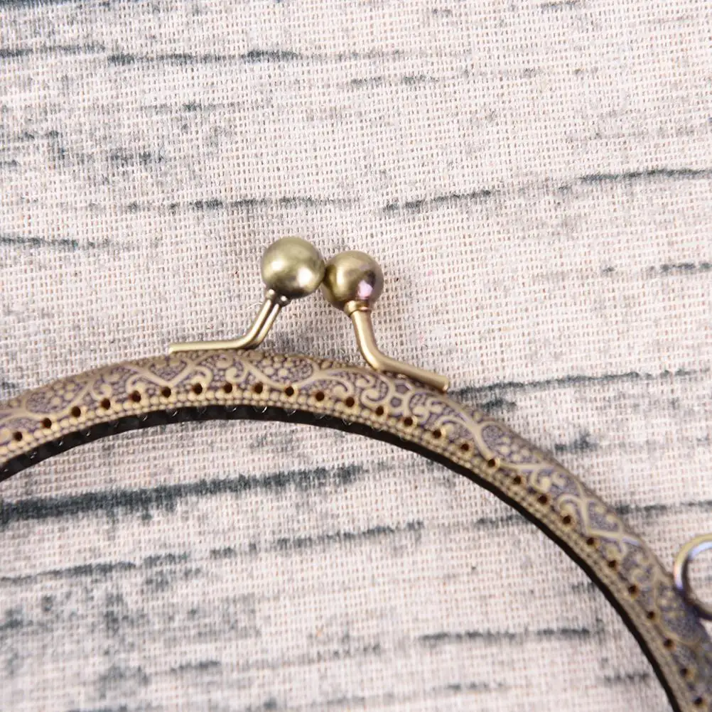 Металлическая оправа для кошелька 7 размеров ручная работа античное латунное